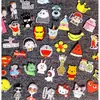 Broche de Acrílico Lindo de Dibujos Animados Estilo Ins Japonés y Coreano Insignia Judy Nick de Zootopia Corsage Pequeño Fresco