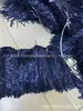 Nuevo Bordado de Lentejuelas de Encaje de Punto DIY Accesorios para Falda de Baile Latino Accesorios de Ropa Encaje Ancho 17cm