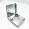 Caja de hierro cosmética empaque caja de hojalata empaque cajas de hojalata personalizadas productos para el cuidado de la piel empaque de caja de hojalata metálica