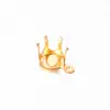 Em estoque atacado copo garra de aço inoxidável com base anel 5-8mm seis garras suporte redondo base diamante zircônia acessórios DIY