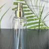 100ml 240ml garrafa plástica cilíndrica água sanitária maquiagem hidratante álcool frasco pequeno com spray qualidade de exportação