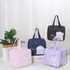 Bolsa Bento de Dibujos Animados Bolsa de Almacenamiento Lonchera Película de Aluminio Impermeable Conservación Fresca Aislamiento Térmico Fácil de Llevar Portátil Impermeable Portátil