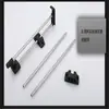 Perchero de Almacenamiento Telescópico de Tubo de Acero Inoxidable para Armario de Casa, Montaje Superior, Barra de Ropa de Empuje y Tirón Frontal, Ahorrador de Espacio