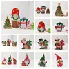 Novos Enfeites de Natal Fofos Transfronteiriços Papai Noel Alce Decoração de Casa Decoração de Mesa Enfeites Artesanais