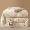 Colcha de algodón 100% grado A para maternidad e infantil, hecha con algodón de Xinjiang, colcha de invierno engrosada, ropa de cama de algodón puro para niños