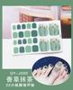Mingshiqiyi Accesorios para Uñas Pegatinas para Pies con Pedrería y Brillo Estilo Dulce Chica Caliente Pegatinas Coloridas