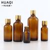 Botella de aceite esencial marrón Spot 5ml-100mlYB, 30 ml, cosméticos esenciales embotellados, botella de vidrio marrón de 10 ml