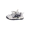 Zapatos de Papá para Niños Otoño Nuevo Malla Transpirable Zapatos Deportivos para Niños y Niñas Suela Suave Antideslizantes Zapatos para Niños Casuales de Moda