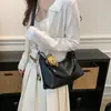Bolsa feminina de alta qualidade da moda transfronteiriça 2026 outono nova bolsa bolinho, bolsa de ombro transversal super popular, pequena bolsa de ombro