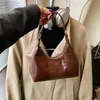 Bolsa de Axila com Padrão Personalizado Retro Clássico Estilo Novo para Mulheres, Bolsa de Ombro, Bolsa de Mão, Bolsa Transversal, Versátil para o Dia a Dia