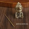 Ornamentos de latão Sun Wukong desktop luta para ganhar Buddha carro ornamentos de cobre esculpindo artesanato ornamentos Qi Tian Da Sheng Wukong