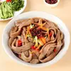 Fideos de trigo sarraceno con tendón de res, fideos de ñame con tendón de res, fideos instantáneos en bolsa, alimentos semiacabados listos para comer, láminas de fideos enrolladas