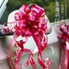 Coche de bodas florista flor de tirar flor de tirar a mano flor de tirar de doble color embalaje de regalo lazo flor de tirar a mano flor de tirar para persona perezosa caja de flor de tirar