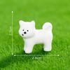 Cachorro Lindo de Dibujos Animados DIY Accesorios de Joyería Adornos de Micropaisaje Manualidades de Resina Accesorios de Decoración de Escritorio