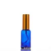 Botella de Vidrio Azul para Aceite Esencial al por Mayor 20ml Botella de Esencia 30ml Botella con Gotero de Punta de Spray Plástica a Prueba de Luz