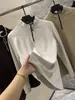 Línea de diseño de mezcla de lyocell y algodón, con un diseño minimalista y lujoso en colores contrastantes, una nueva colección otoño/invierno y una sudadera/camiseta suave con media cremallera para hombre.