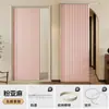 Cortina de Puerta Plegable 2025 Modelo Nuevo Cortina Divisoria de Gama Alta Cortina Divisoria a Prueba de Viento para Cocina Dormitorio Tipo Cortina de Riel para Casa Divisor