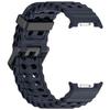 Correa Adecuada para Samsung Watch8/Galaxy Watch8 de Silicona Marina de Doble Fila de un Solo Color Transpirable