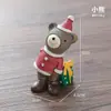 Atacado Transfronteiriço Enfeites de Natal para Família e Animais Pequenos em Resina Decorações Criativas para Casa Presentes de Natal