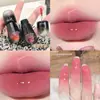 Nuevo Brillo de Labios Espejo Acabado Acuoso Color Nude Hidratante Perlado No Se Desvanece Fácilmente Larga Duración Blanqueador Aceite para Labios Brillo de Labios Lápiz Labial