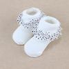 Calcetines de encaje de algodón para bebé de 0 a 12 meses, calcetines de princesa con diseño de animal, calcetines de bebé de luna llena, calcetines de encaje para recién nacidos