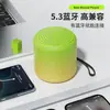 Fornecedor de Fábrica Mini Lata de Macaron com Logo Alto-falante Bluetooth Mini Sem Fio Portátil Áudio de Mesa Subwoofer