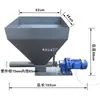 Ventas Directas de Fábrica de Alimentador Espiral de Partículas de Tornillo de Velocidad Ajustable de Frecuencia Variable, Transportador de Polvo y Máquina de Alimentación Automática