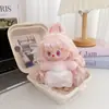 Conjunto de ropa para muñeca Labubu de barbería vintage, compatible con la 1ª, 2ª y 3ª generación de Labubu, incluye falda plisada de repuesto