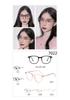 Gafas de Internet con montura TR90 Core, tendencia juvenil, personalizadas, planas, con cara lisa, transfronterizas 7022
