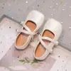 Sapatos Hanfu para Meninas 2026 Novo Estilo Primavera e Outono Combinados com Saia de Crina de Cavalo, Sapatos de Couro Tradicionais para Crianças, Sapatos Formais de Couro Estilo Antigo