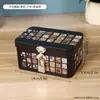 Caixa de Armazenamento de Ferro Estilo Medieval com Fechadura, Caixa de Armazenamento para Decoração de Casa, Caixa de Armazenamento de Joias para Mesa, Pote de Armazenamento para Diversos
