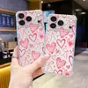 O estojo de laço rosa doce mais vendido da estação TK, adequado para iPhone 17, capa de celular feminina, capa transparente com airbag Apple 16