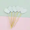 Decoración para hornear pasteles con polvo de oro de color frío Flor de estrella Multi-Amor Tarjeta de papel Enchufe