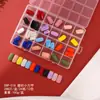 Venta Caliente Transfronteriza 288 Piezas de Uñas Postizas Color Sólido Mate Color Mixto para Uñas de Manos y Pies, Uñas Falsas Tipo Ballet para Pies, Sin Costuras y Sin Necesidad de Limar