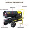 Oficina de fábrica estufa comercial 100kw aquecedor controle de temperatura inteligente grande aquecedor diesel de reprodução industrial