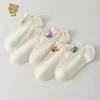 Meias Meias Femininas Primavera e Verão Finas Boca Rasa Meias de Barco Femininas Fofas Casuais Verão Respiráveis Desodorantes Meias Masculinas Atacado
