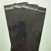 Sacos adesivos de PE em estoque. Sacos plásticos pretos. Sacos de embalagem. Sacos plásticos, sacos adesivos, sacos de PE atacado