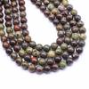 Suministro Directo de Fábrica de Cuentas Sueltas de Piedra Sangre de Dragón, Accesorios de Joyería, Cuentas para Pulsera DIY, Cuentas Redondas Semiterminadas Listas para la Venta