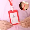 Porta-Crachá, Crachá de Trabalho, Cordão de Pescoço, Cartão de Ônibus, Etiqueta de Controle de Acesso, Cordão, Cartão de Campus Estudantil, Cartão de Refeição, Transparente