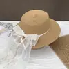 Sombrero de Paja de Copa Plana, Estilo Pastoral de Verano, Sombrero Pequeño con Lazo Floral, Sombrero para el Sol de Exterior, Elegante y Versátil para la Playa