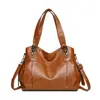 Bolso de Mano Retro para Mujer Bolso Cruzado de un Solo Hombro 2026 Nueva Moda Gran Capacidad Piel Suave Bolso para Mamá Transfronterizo