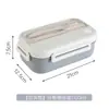 Lonchera de Grado Alimenticio Segura para Microondas para Trabajadores de Oficina, Artículo Popular al por Mayor, Compartimentada, Reductora de Grasa, Conservadora de Frescura Caja Bento