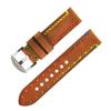 22 nueva correa transfronteriza de Amazon de cuero crazy horse de alta calidad de primera capa de piel de vaca hecha a mano accesorios para reloj de pulsera