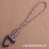 Corda Paracord de Sete Fios Fivela Triangular Tecida à Mão Corda de Mão Chaveiro Cordão Corda de Lanterna Corda Anti-Queda Pingente de Faca Y020