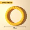 Brinquedo para Cães Eva Frisbee para Cães Grandes Border Collie Anel de Treinamento para Dentição Anel de Puxar Bola Brinquedo Frisbee Interativo