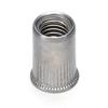 Tuerca remachable de acero inoxidable 304, cabeza plana hembra, tapa avellanada pequeña, tuerca remachable, tornillo M5M6M8M10
