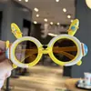 Gafas de Sol Infantiles Conejito Mecánico Conejo Lindo Dibujo Animado Estilo Punk Gafas Lindas para Bebé Protección UV Parasol