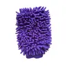 Manopla de Lavado para Coche de Chenilla Doble Cara Coral Sin Rayones