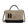 Bolsa Pequena Estilo Chanel Couro Fosco Lancheira Bolsa Feminina 2026 Nova Camurça Manual Quadrada Pequena Bolsa de Corrente Transversal Mini Bolsa Pequena