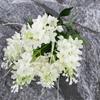 Decoração de Casa Jacinto de 5 Pétalas Violeta Simulada Delfínio Casamento Decoração de Casamento Guia de Estrada Flor Artificial Atacado